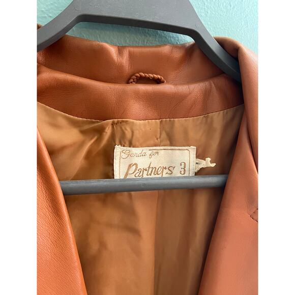 Vintage 1970's Women's Partners 3 Vinyl Jacket - Picture 3 of 12